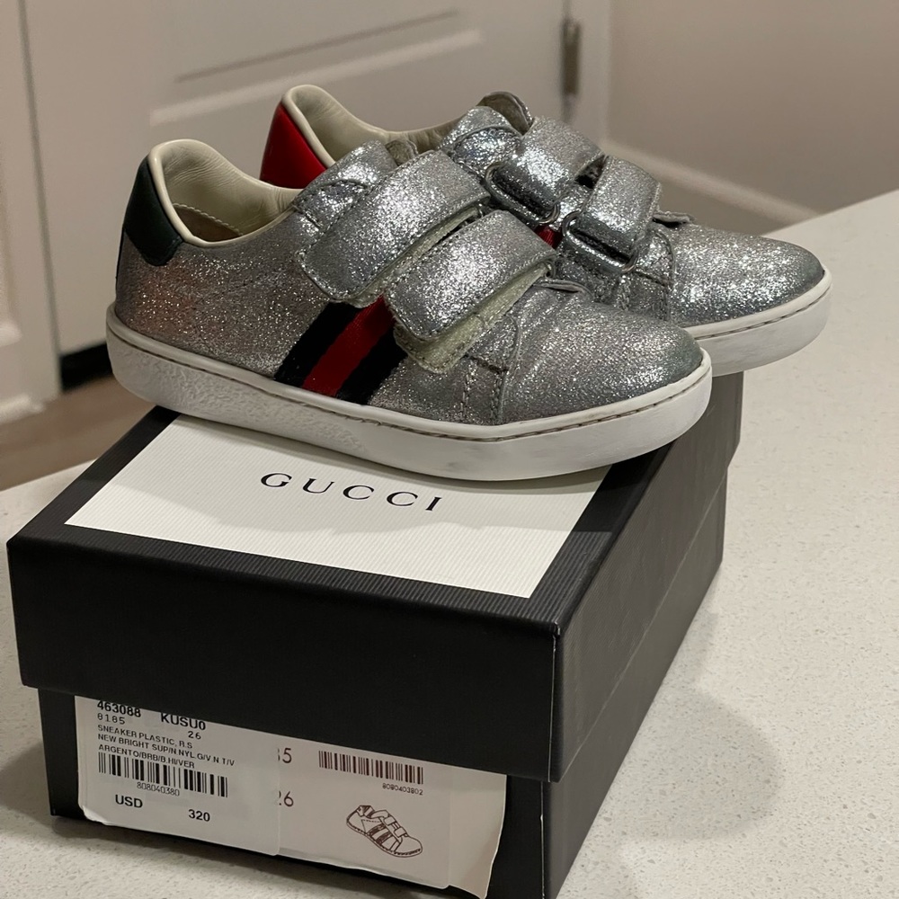 Gucci shoes toddler size 26, US 8.5